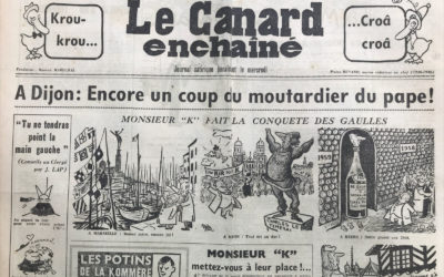 N° 2058 du Canard Enchaîné –  30 Mars 1960
