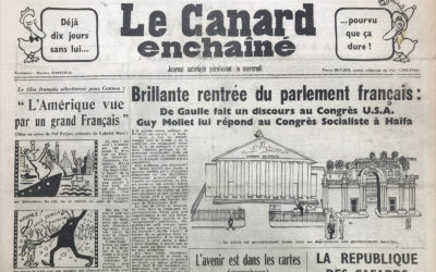 N° 2062 du Canard Enchaîné –  27 Avril 1960