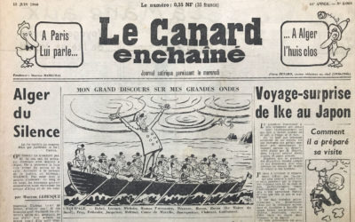 N° 2069 du Canard Enchaîné –  15 Juin 1960