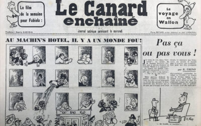 N° 2083 du Canard Enchaîné –  21 Septembre 1960