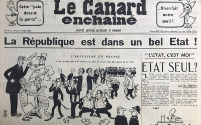 N° 2088 du Canard Enchaîné –  26 Octobre 1960