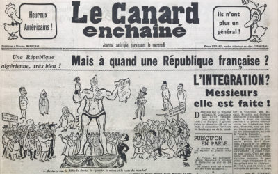 N° 2090 du Canard Enchaîné –  9 Novembre 1960