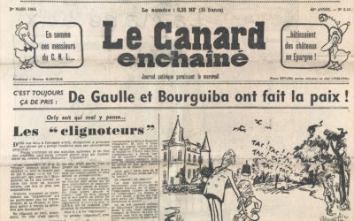 N° 2106 du Canard Enchaîné –  1 Mars 1961