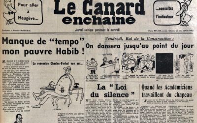 N° 2107 du Canard Enchaîné –  8 Mars 1961