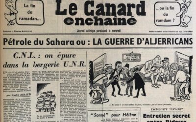 N° 2108 du Canard Enchaîné –  15 Mars 1961
