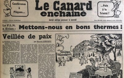 N° 2109 du Canard Enchaîné –  22 Mars 1961