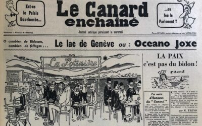 N° 2110 du Canard Enchaîné –  29 Mars 1961