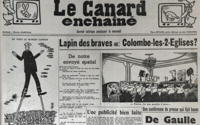 N° 2112 du Canard Enchaîné –  12 Avril 1961