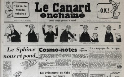 N° 2113 du Canard Enchaîné –  19 Avril 1961