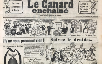N° 2122 du Canard Enchaîné –  21 Juin 1961