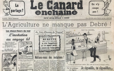 N° 2124 du Canard Enchaîné –  5 Juillet 1961