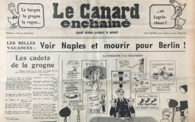 N° 2126 du Canard Enchaîné –  19 Juillet 1961