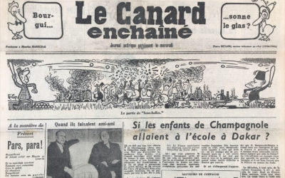 N° 2127 du Canard Enchaîné –  26 Juillet 1961