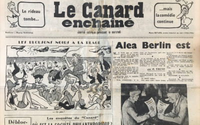 N° 2130 du Canard Enchaîné –  16 Août 1961