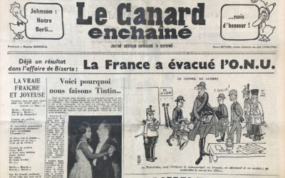 N° 2131 du Canard Enchaîné –  23 Août 1961