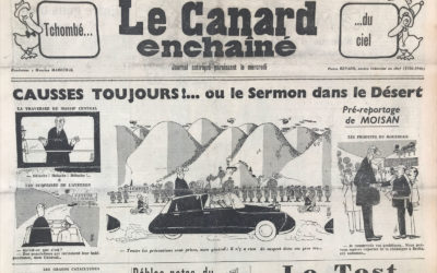 N° 2135 du Canard Enchaîné –  20 Septembre 1961