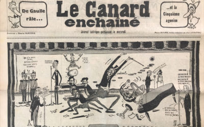 N° 2137 du Canard Enchaîné –  4 Octobre 1961
