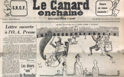 N° 2139 du Canard Enchaîné –  18 Octobre 1961