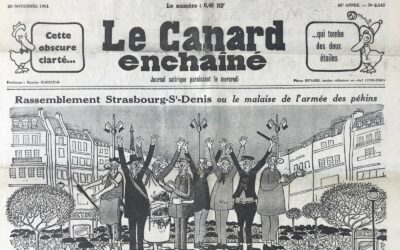 N° 2145 du Canard Enchaîné –  29 Novembre 1961