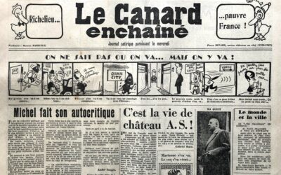 N° 2146 du Canard Enchaîné –  6 Décembre 1961