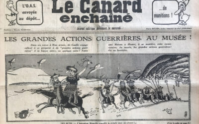 N° 2151 du Canard Enchaîné –  10 Janvier 1962