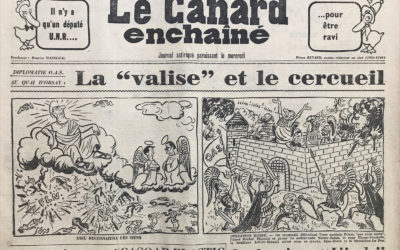 N° 2153 du Canard Enchaîné –  24 Janvier 1962