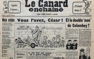 N° 2164 du Canard Enchaîné –  11 Avril 1962