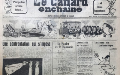 N° 2166 du Canard Enchaîné –  25 Avril 1962