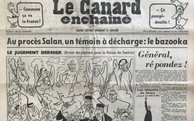 N° 2169 du Canard Enchaîné –  16 Mai 1962
