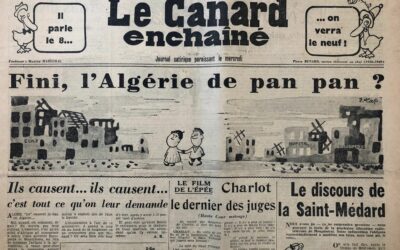 N° 2172 du Canard Enchaîné –  6 Juin 1962