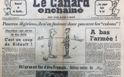 N° 2176 du Canard Enchaîné –  4 Juillet 1962