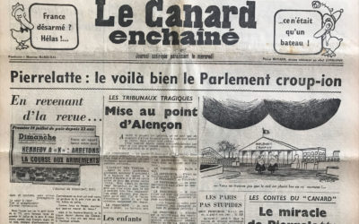 N° 2178 du Canard Enchaîné –  18 Juillet 1962