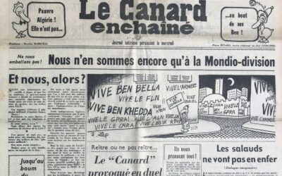 N° 2179 du Canard Enchaîné –  25 Juillet 1962
