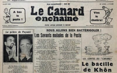 N° 2181 du Canard Enchaîné –  8 Août 1962
