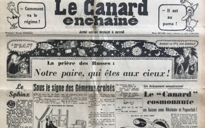 N° 2182 du Canard Enchaîné –  15 Août 1962