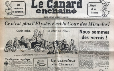 N° 2184 du Canard Enchaîné –  29 Août 1962