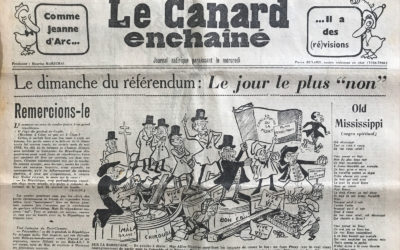 N° 2189 du Canard Enchaîné –  3 Octobre 1962