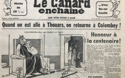 N° 2193 du Canard Enchaîné –  31 Octobre 1962