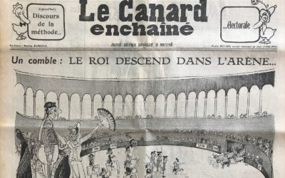N° 2194 du Canard Enchaîné –  7 Novembre 1962