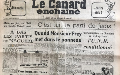 N° 2195 du Canard Enchaîné –  14 Novembre 1962