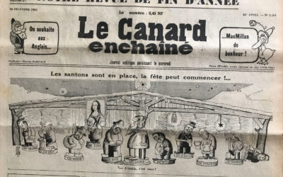 N° 2201 du Canard Enchaîné –  26 Décembre 1962