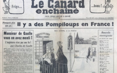 N° 2207 du Canard Enchaîné –  6 Février 1963