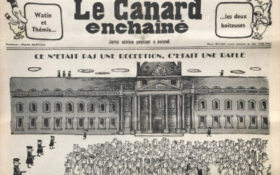 N° 2209 du Canard Enchaîné –  20 Février 1963