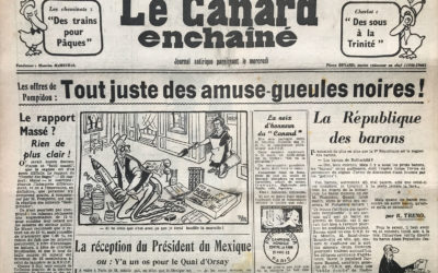 N° 2214 du Canard Enchaîné –  27 Mars 1963