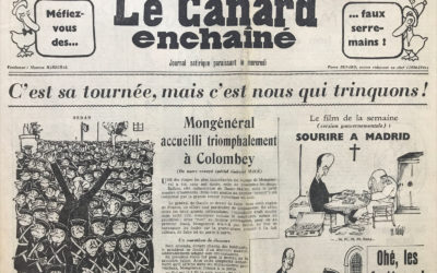 N° 2218 du Canard Enchaîné –  24 Avril 1963
