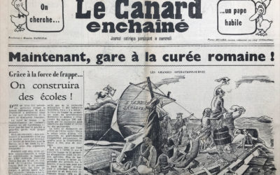 N° 2224 du Canard Enchaîné –  5 Juin 1963