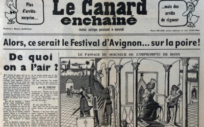 N° 2228 du Canard Enchaîné –  3 Juillet 1963