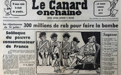 N° 2229 du Canard Enchaîné –  10 Juillet 1963