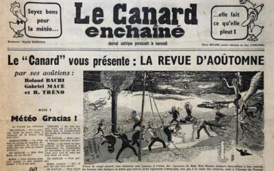N° 2235 du Canard Enchaîné –  21 Août 1963