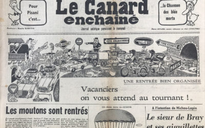 N° 2237 du Canard Enchaîné –  4 Septembre 1963